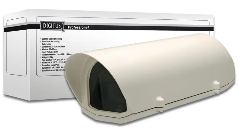 Bild: DIGITUS® Kameragehäuse mit Heizung und Lüfter
