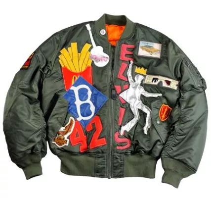 Bild: Fashion meets Kunst – Brian Wood kreiert MA-1 Unikate