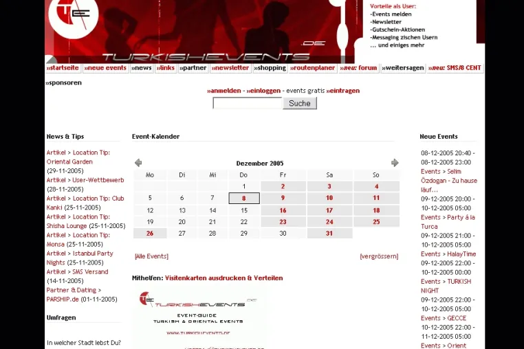 Turkishevents.de - Türkische Parties und Events - Die ersten drei Monate Bild: Turkishevents.de - Türkische Parties und Events - Die ersten drei Monate