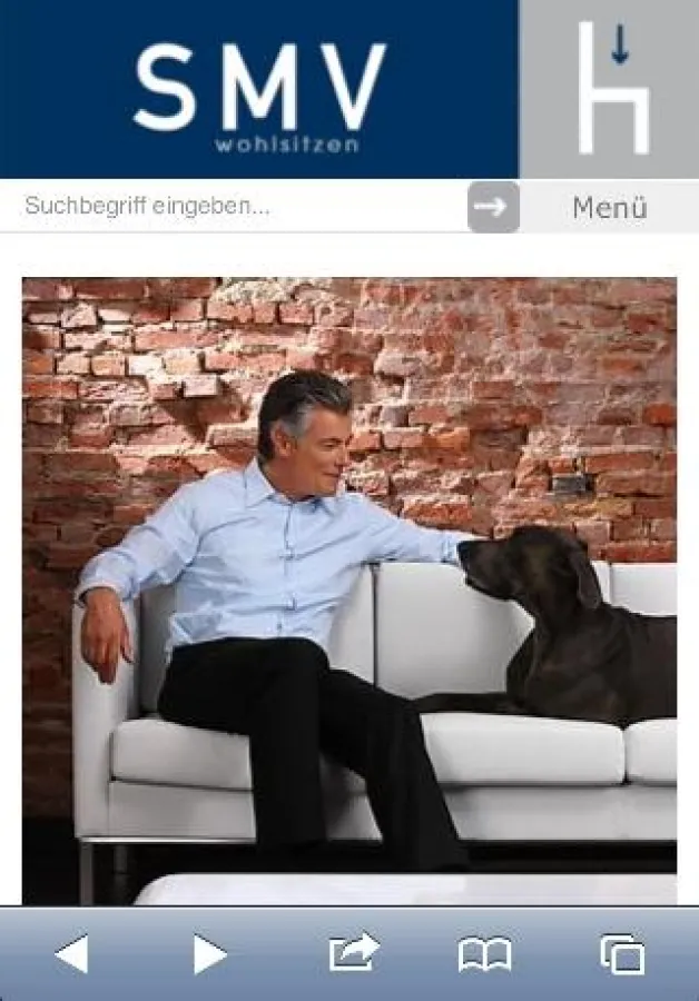 Smarter Input: SMV optimiert die Website unter www.smv-gmbh.de für die mobile Nutzung