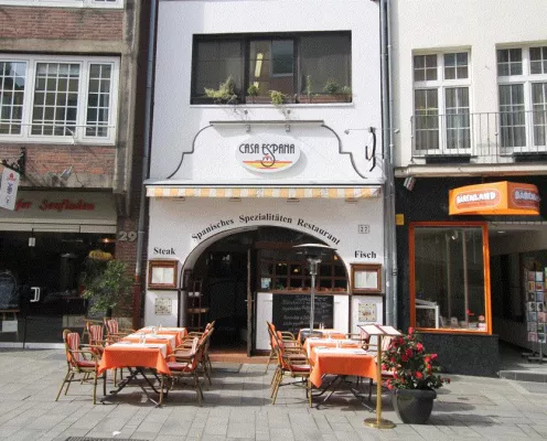 Bild: DIP-Partner AENGEVELT vermittelt rd. 300 m² Gastronomiefläche in Düsseldorfer Altstadt an Grupo Amigos