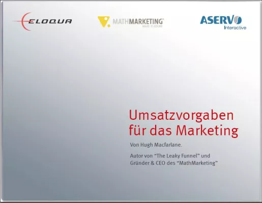 Die neue Rolle des Marketings im Zeichen der Rezession - Ein kostenloses eBook Bild: Die neue Rolle des Marketings im Zeichen der Rezession - Ein kostenloses eBook