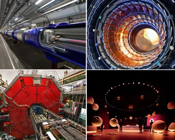 Bild: Physikexkursion zum CERN in Genf am 26.11.2019 für Schüler/innen der Jahrgangsstufe 9-13