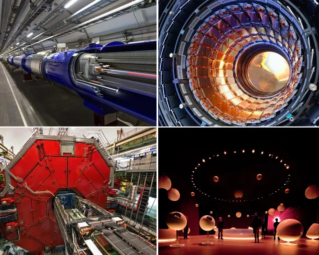 Bild: Physikexkursion zum CERN in Genf am 26.11.2019 für Schüler/innen der Jahrgangsstufe 9-13