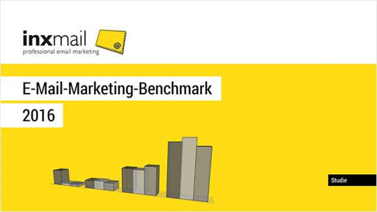 Inxmail E-Mail-Marketing Benchmark 2016