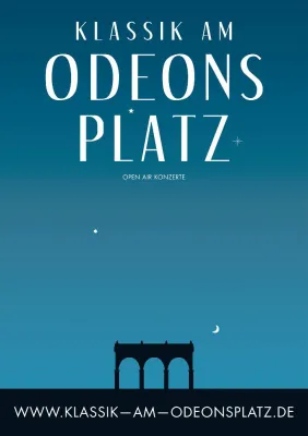 Bild: Aufbau zu Klassik am Odeonsplatz 2018 beginnt – Restkarten für beide Konzerte verfügbar