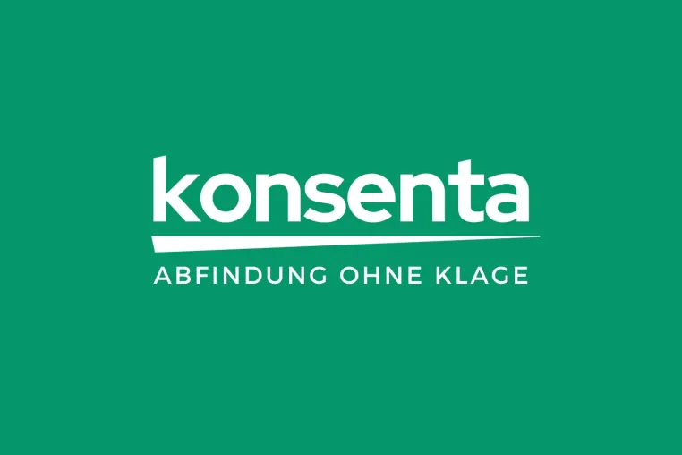 Schluss mit teuren Klageschlachten: Legal-Tech Startup Konsenta revolutioniert die Abfindungsverhandlung Bild: Schluss mit teuren Klageschlachten: Legal-Tech Startup Konsenta revolutioniert die Abfindungsverhandlung