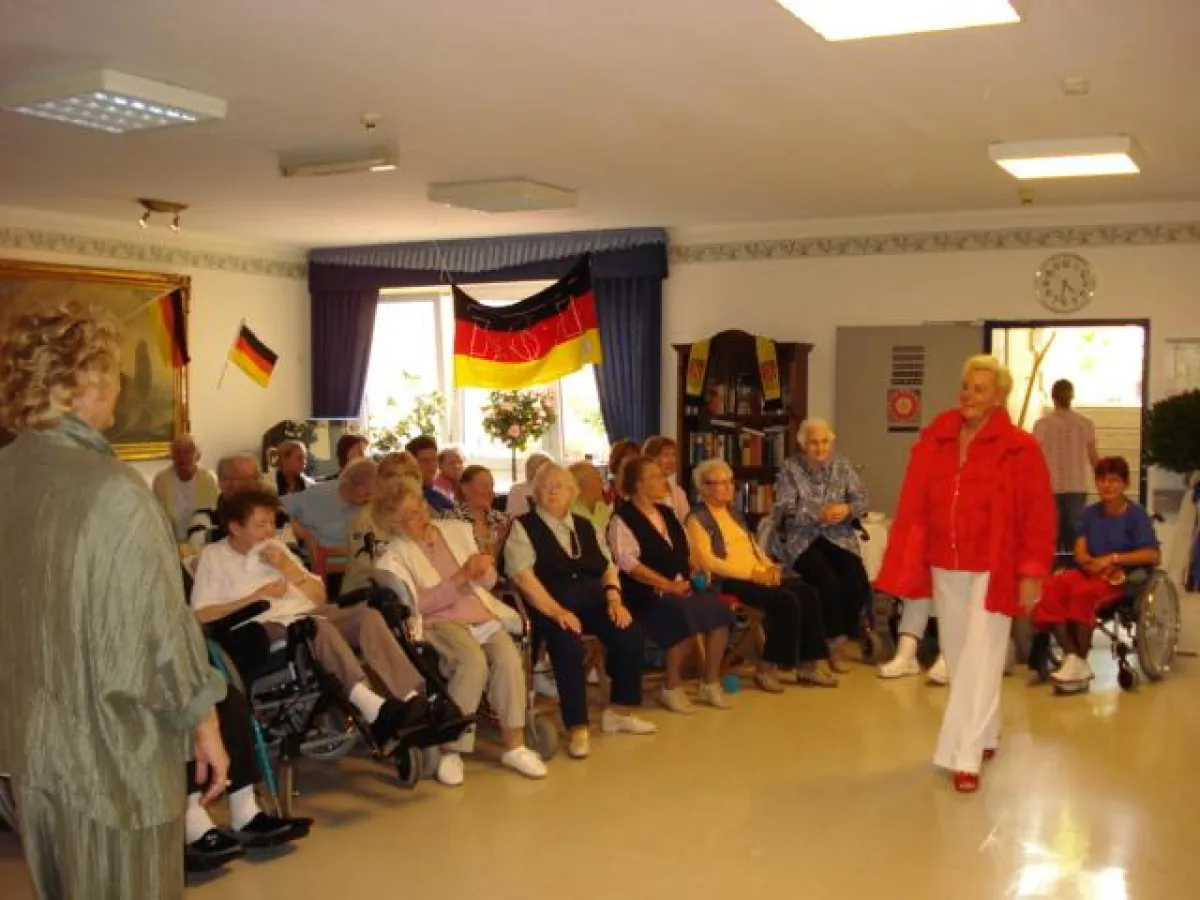 Modenschau im Haus Am Barkhof