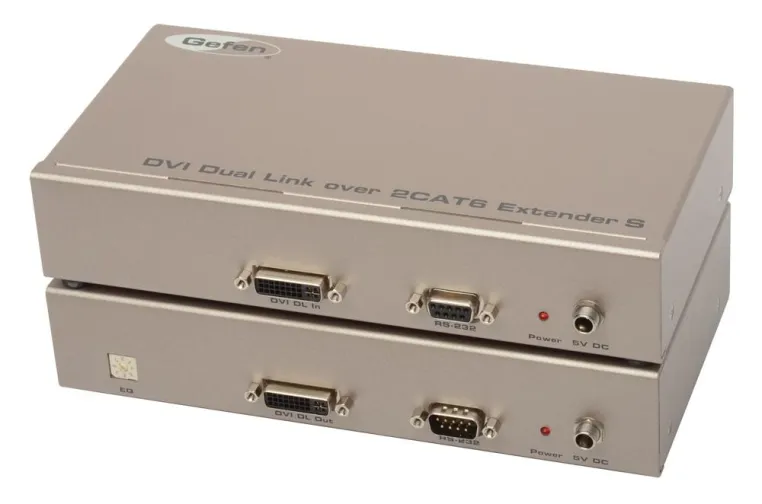 Bild: DVI Dual Link-Extender von Gefen verarbeitet auch Auflösungen jenseits der 1080p