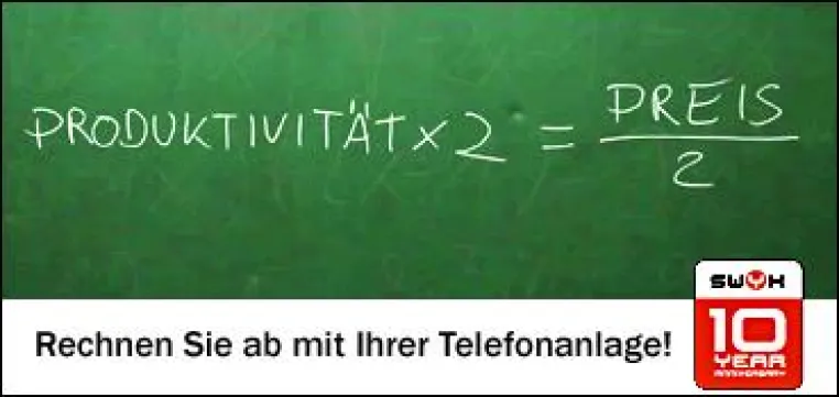 „Doppelte Produktivität zum halben Preis“ für werdende VoIP-Anwender Bild: „Doppelte Produktivität zum halben Preis“ für werdende VoIP-Anwender