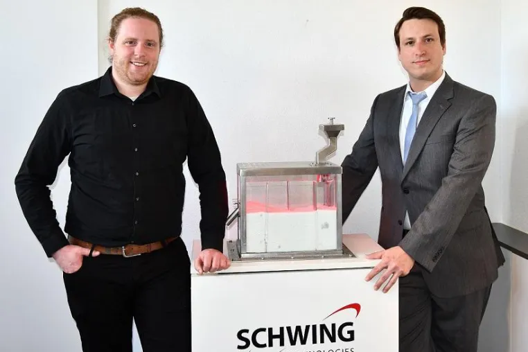 Bild: SCHWING Technologies mit Wirbelschicht-Prozesstechnik auf Achema 2018