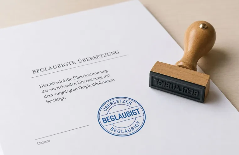 Bild: Beglaubigte Übersetzungen in Berlin - Michaelsen Übersetzungen