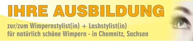 Bild: Wimpernverlängerung Wimpernverdichtung mit Büchelwimpern