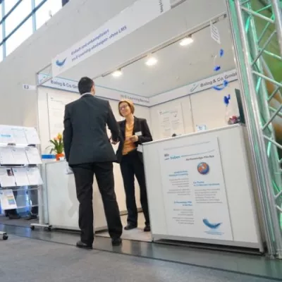 Bild: E-Learning kennenlernen - auch ohne LMS | Balog & Co. GmbH informiert auf der Learntec 2019