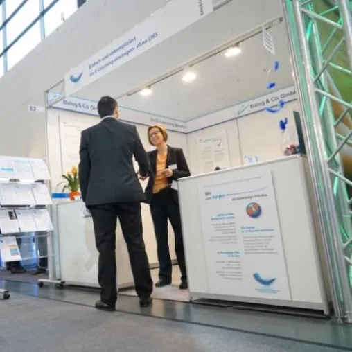 E-Learning kennenlernen - auch ohne LMS | Balog & Co. GmbH informiert auf der Learntec 2019 Bild: E-Learning kennenlernen - auch ohne LMS | Balog & Co. GmbH informiert auf der Learntec 2019