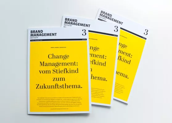 Bild: Neue Ausgabe der Brand Management Review gibt Einblick in das komplexe Thema Change Management