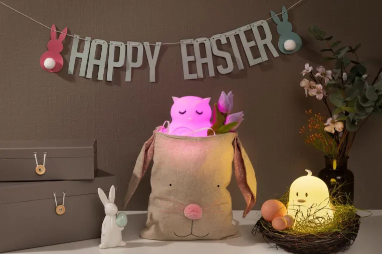 Bild: Leuchtende Alternative fürs Osternest: Pauleen-Lampen bringen Kinderaugen zum Strahlen