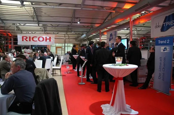 Bild: Ricoh zeigt auf dokuTRENDS 2009 innovative Lösungen für Farbdruck im Büro