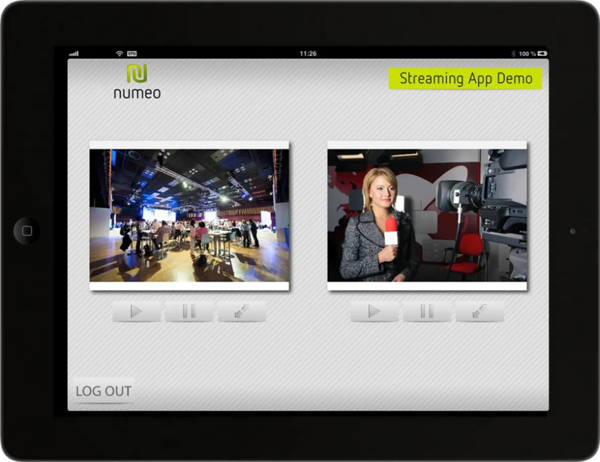STREAMlive, ein Produkt der numeo GmbH