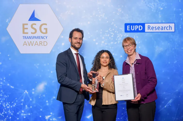 Bild: Transparenz als Wettbewerbsvorteil: ESG Transparency Award 2025 prämiert führende Unternehmen