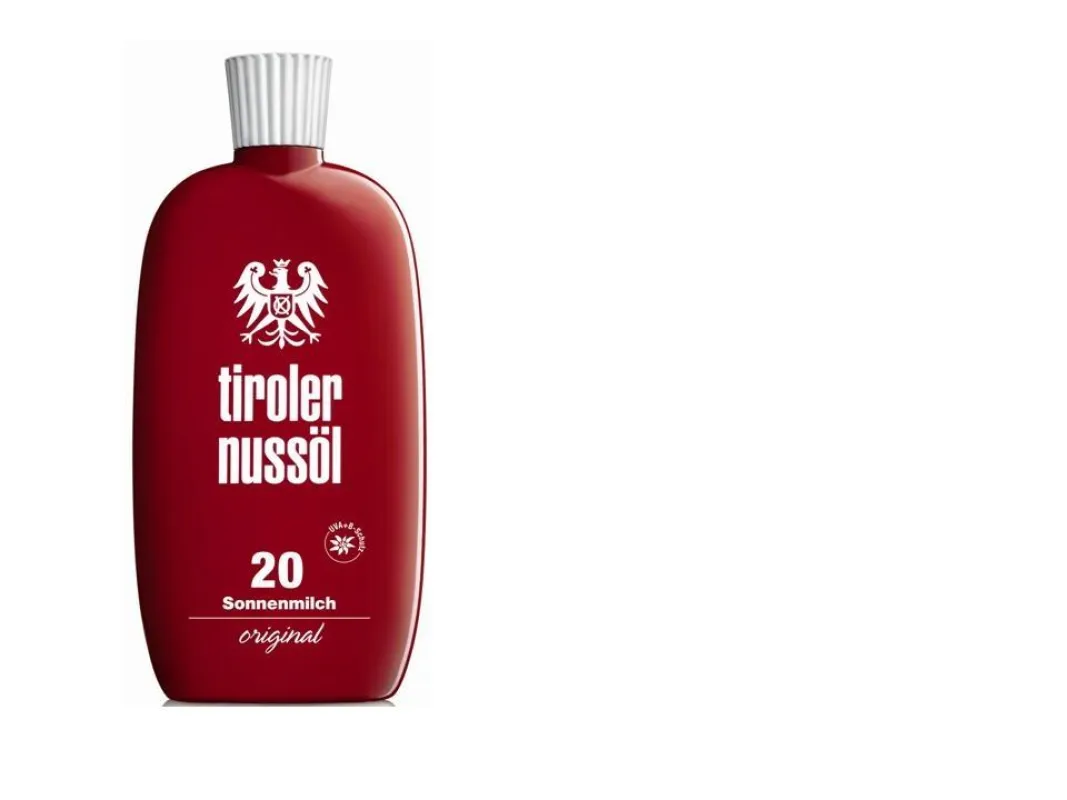 Neue Lichtschutzfaktoren bei tiroler nussoel sonnenmilch