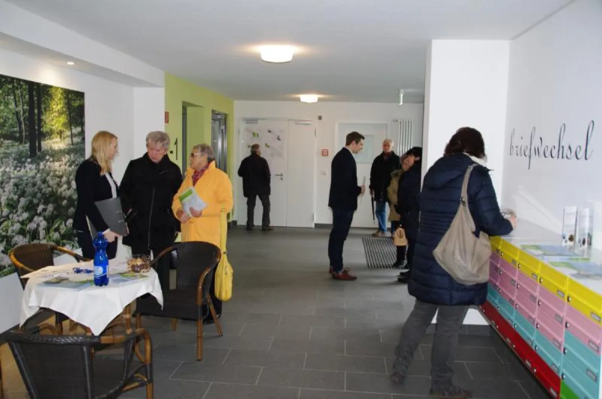 Einladend und barrierefrei, das Zentrumsquartier om Heiligenhaus