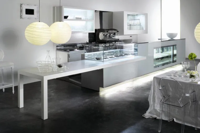 Bild: Neue Thekensytemlösungen für die Gastronomie und Hotellerie - Das Moderne, progressive Desing setzt Maßstäbe