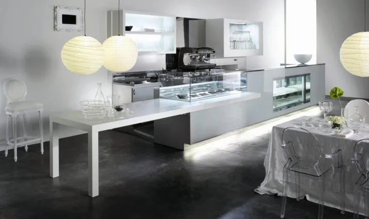 Neue Thekensytemlösungen für die Gastronomie und Hotellerie - Das Moderne, progressive Desing setzt Maßstäbe Bild: Neue Thekensytemlösungen für die Gastronomie und Hotellerie - Das Moderne, progressive Desing setzt Maßstäbe
