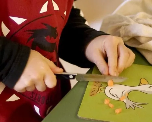 Bild: Erntedankfest in der Montessori-Schule