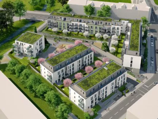 Bild: Individuelles Quartier für Düsseldorf: DM Projektmanagement erhält Zuschlag für Bauleitung