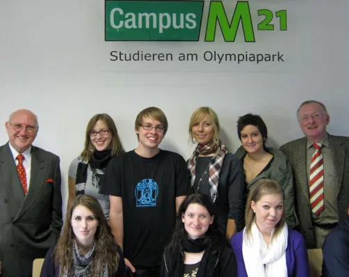 Bild: Workshop am Campus M21: „Meine Karriere in Tourismus, Hotel und Eventmanagement“ mit Waldemar Stotz