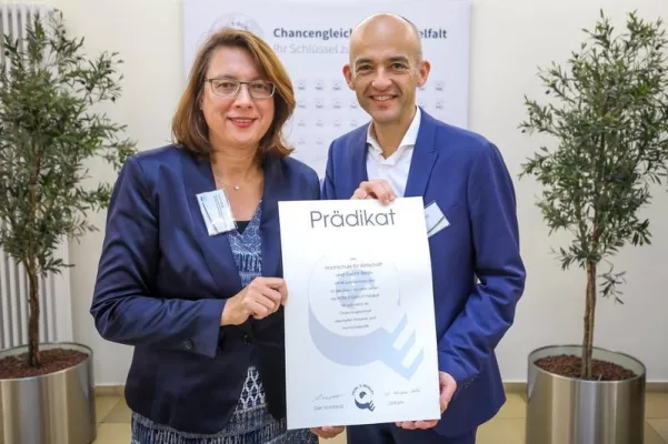 Bild: Prädikat TOTAL E-QUALITY für gelebte Chancengleichheit