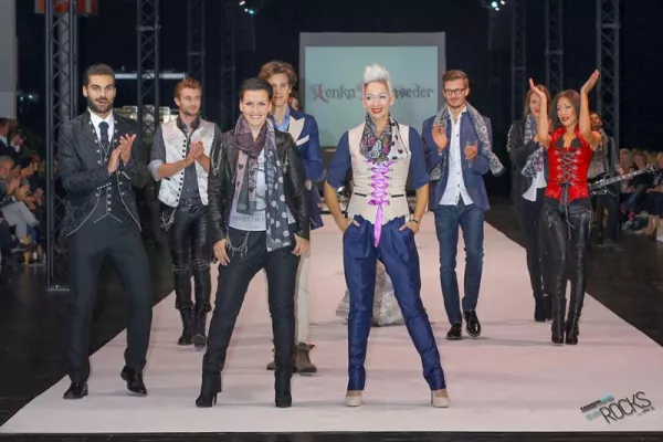 Bild: Das Highlight der 7. Fashiondays in Nürnberg: Lenka Kronseder & Stereotide rocken die Modewelt