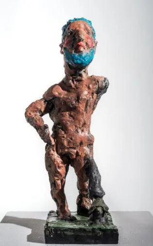Bild: Rede Stefanie Blumenbecker, Ausstellung Markus Lüpertz