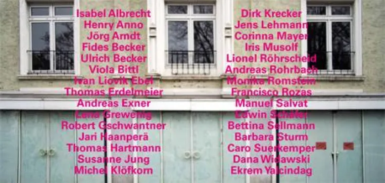Bild: Gegenwart - zeitgenössische Kunst aus Frankfurt/M und Berlin. Opening 25 April 2013 um 19 Uhr in Frankfurt