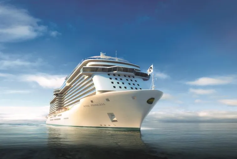 Bild: Die neue Royal Princess setzt Umweltstandards für Kreuzfahrtschiffe