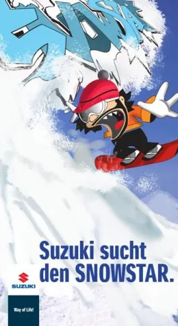 Bild: Suzuki sucht den Snow Star - Snowboard- und Freeski-Events in Bayern