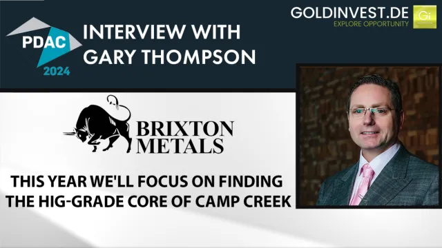 Bild: Brixton Metals: Dieses Jahr zielen wir auf den hochgradigen Kern von Camp Creek