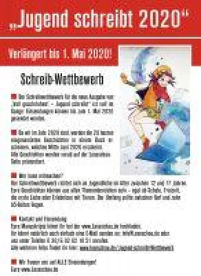 Bild: "Jugend schreibt 2020" Jetzt mitmachen!