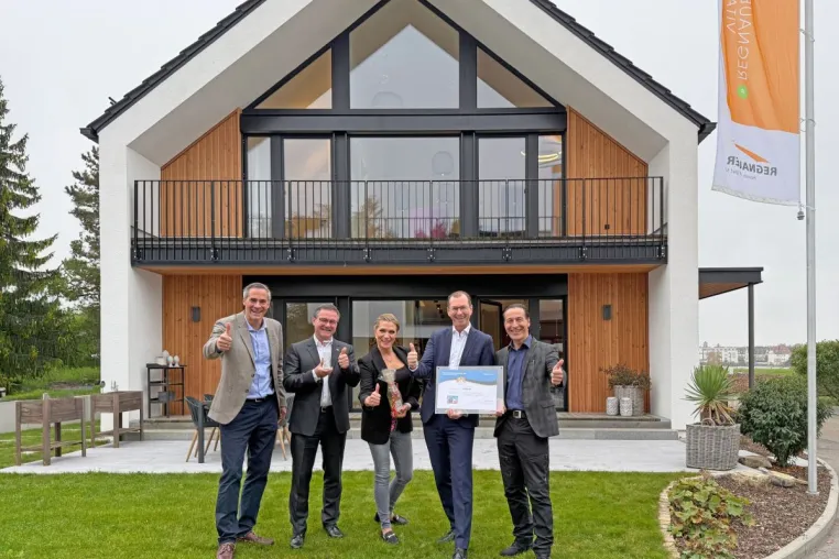 Bild: Das schönste Einfamilienhaus Deutschlands kommt vom Holzbauspezialisten Regnauer
