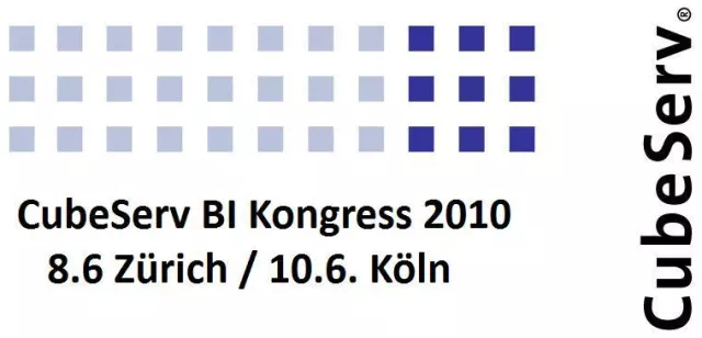Bild: Rückblick auf die CubeServ BI Kongresse 2010