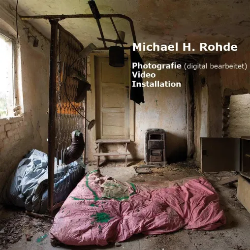 Bild: Vernissage am 30.11.07 Michael H. Rohde OFFline-Galerie 'Neue Arbeiten: Photografie - Video - Installation'