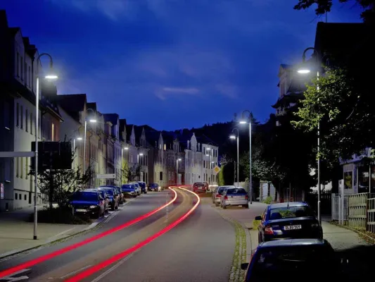 Bild: Nachweis erbracht: 80 Prozent weniger Energieverbrauch bei der Straßenbeleuchtung