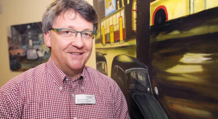 Bild: Meridias stellt Kunst des Esseners Werner Kölker aus