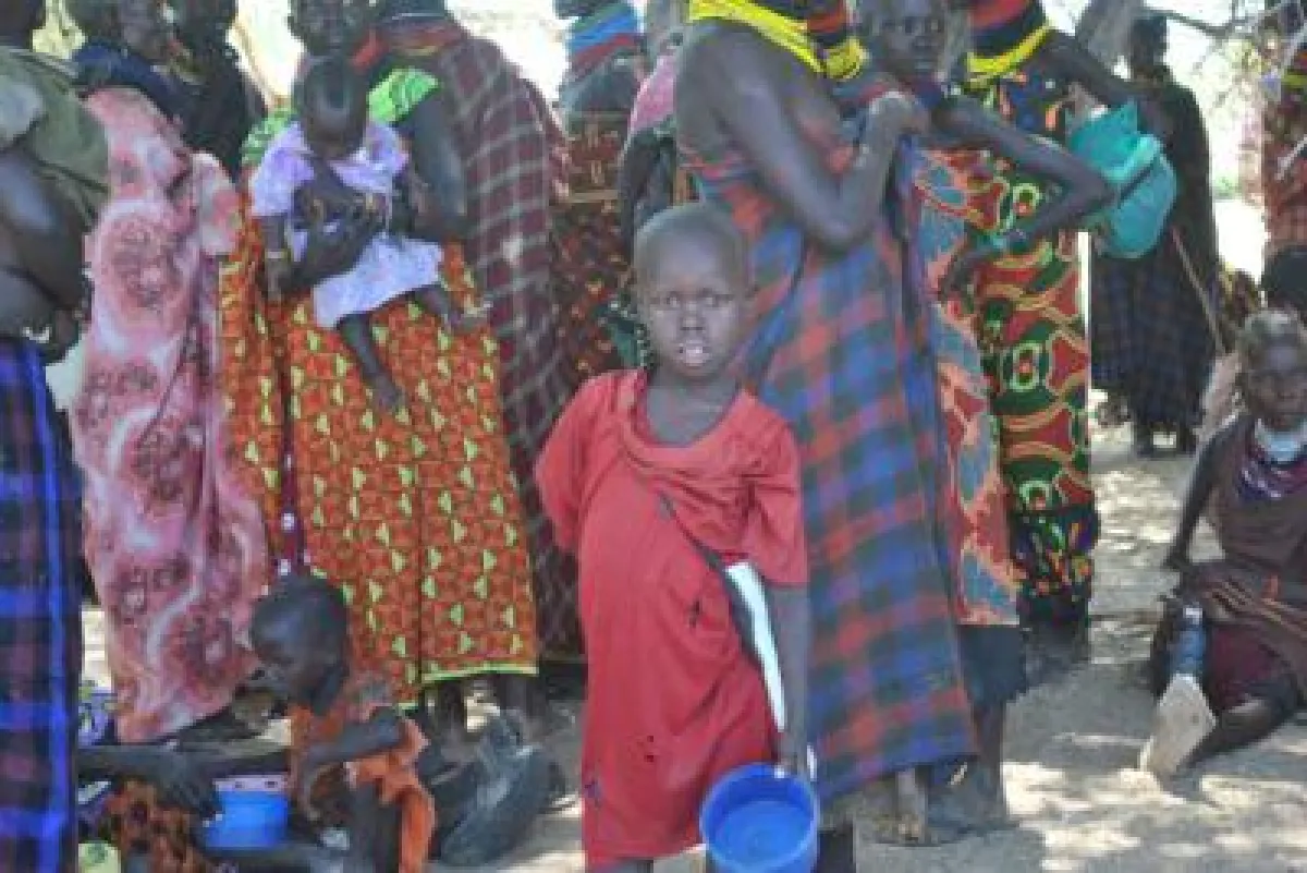 Der erste Hilfstransport fuhr im September.
