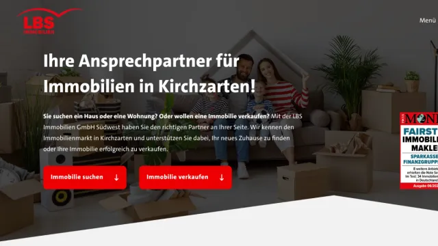 Bild: Ihr verlässlicher Immobilienmakler in Kirchzarten - LBS Immobilien GmbH Südwest