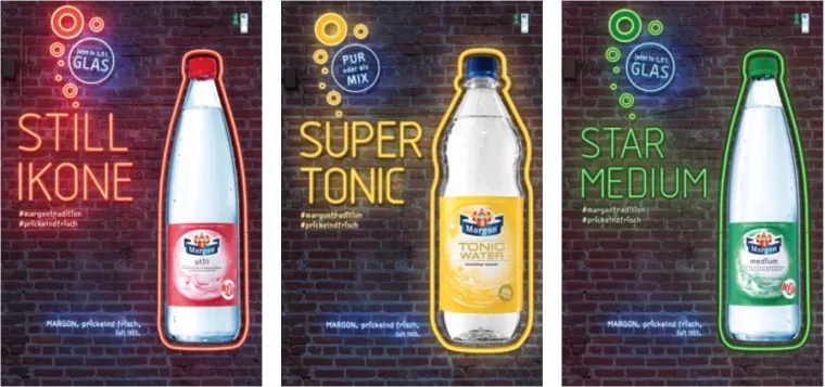 Bild: Margon: moderne Inszenierung eines Designkults