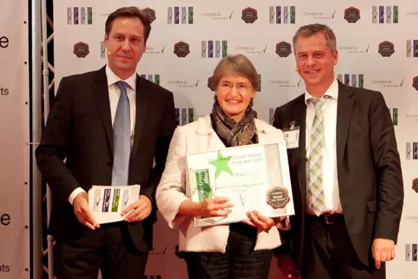 Bild: Preisträger beim ersten Certified Hotel Star Award in der Kategorie Green Meeting