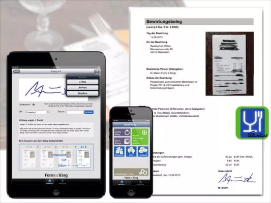 Bild: Bewirtungsbelege per Smart-Phone