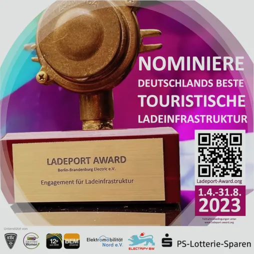 Bild: Nominierungen für den renommierten Nutzerpreis Ladeport Award beginnen am 1. April